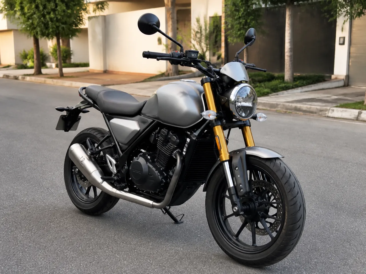Triumph Speed 400 — vorn