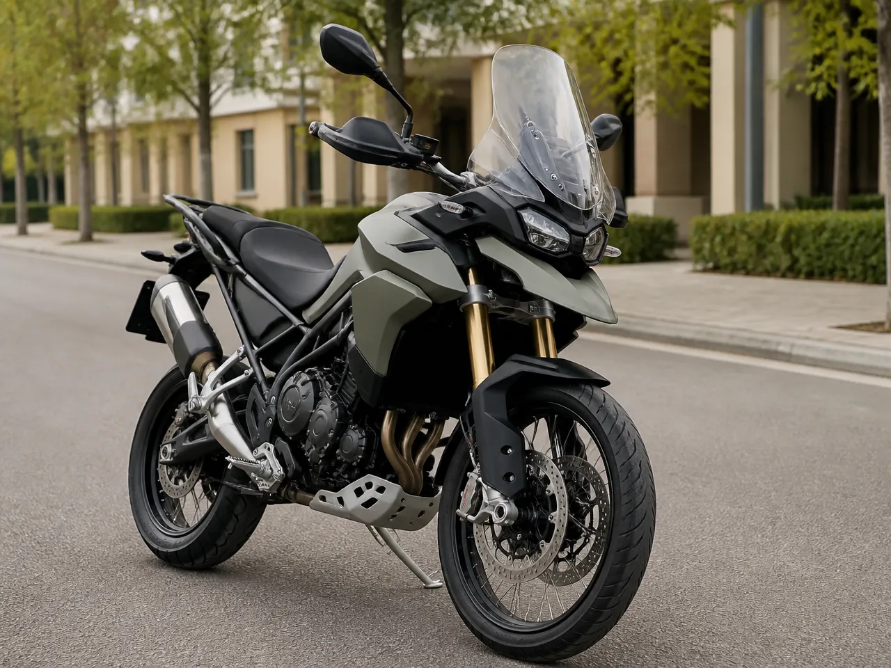 Triumph Tiger 900 Rally Pro — ด้านหน้า