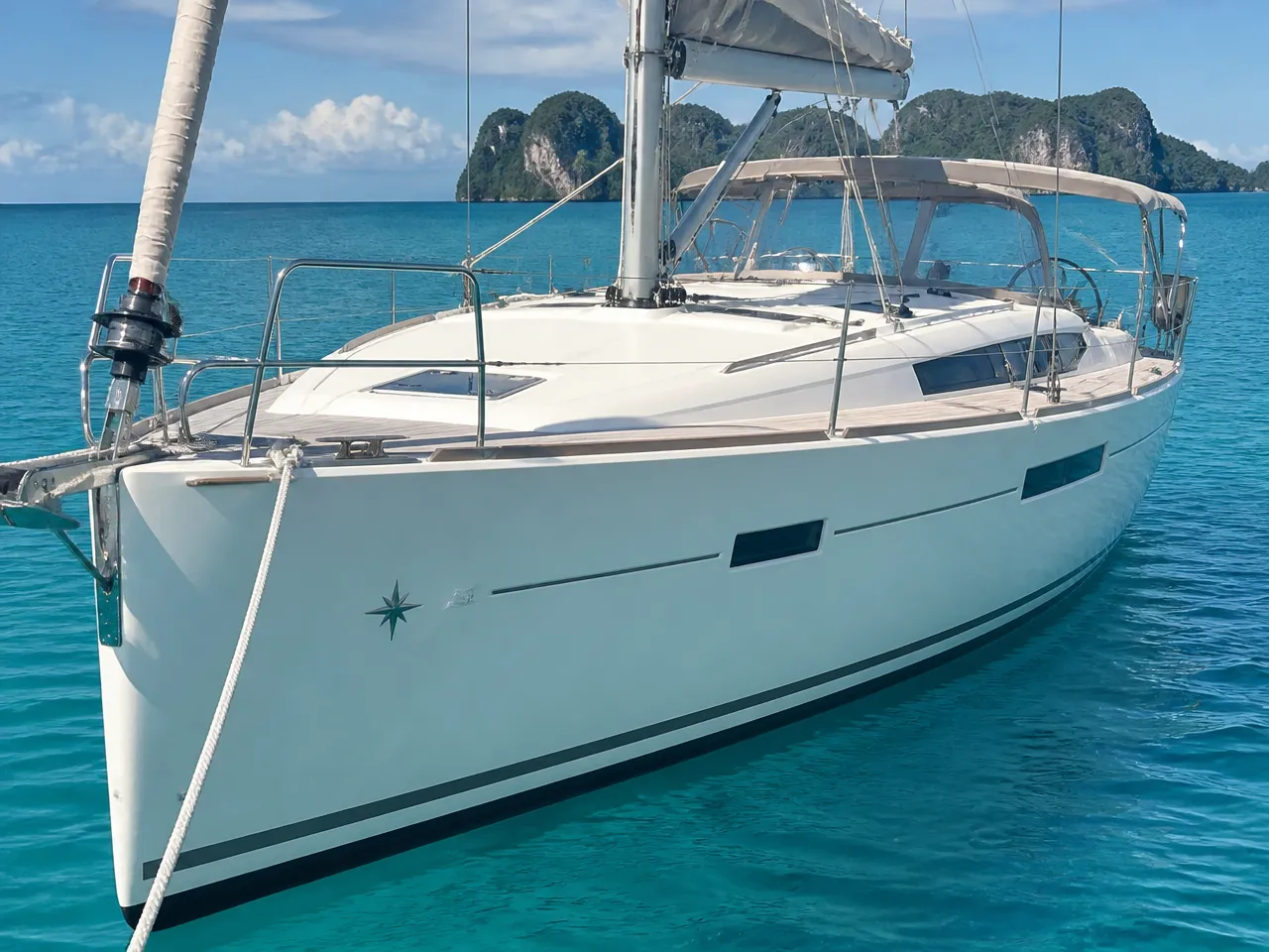 Jeanneau Sun Odyssey 469 — vorn