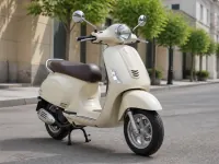 Vespa LX 125 — ด้านหน้า