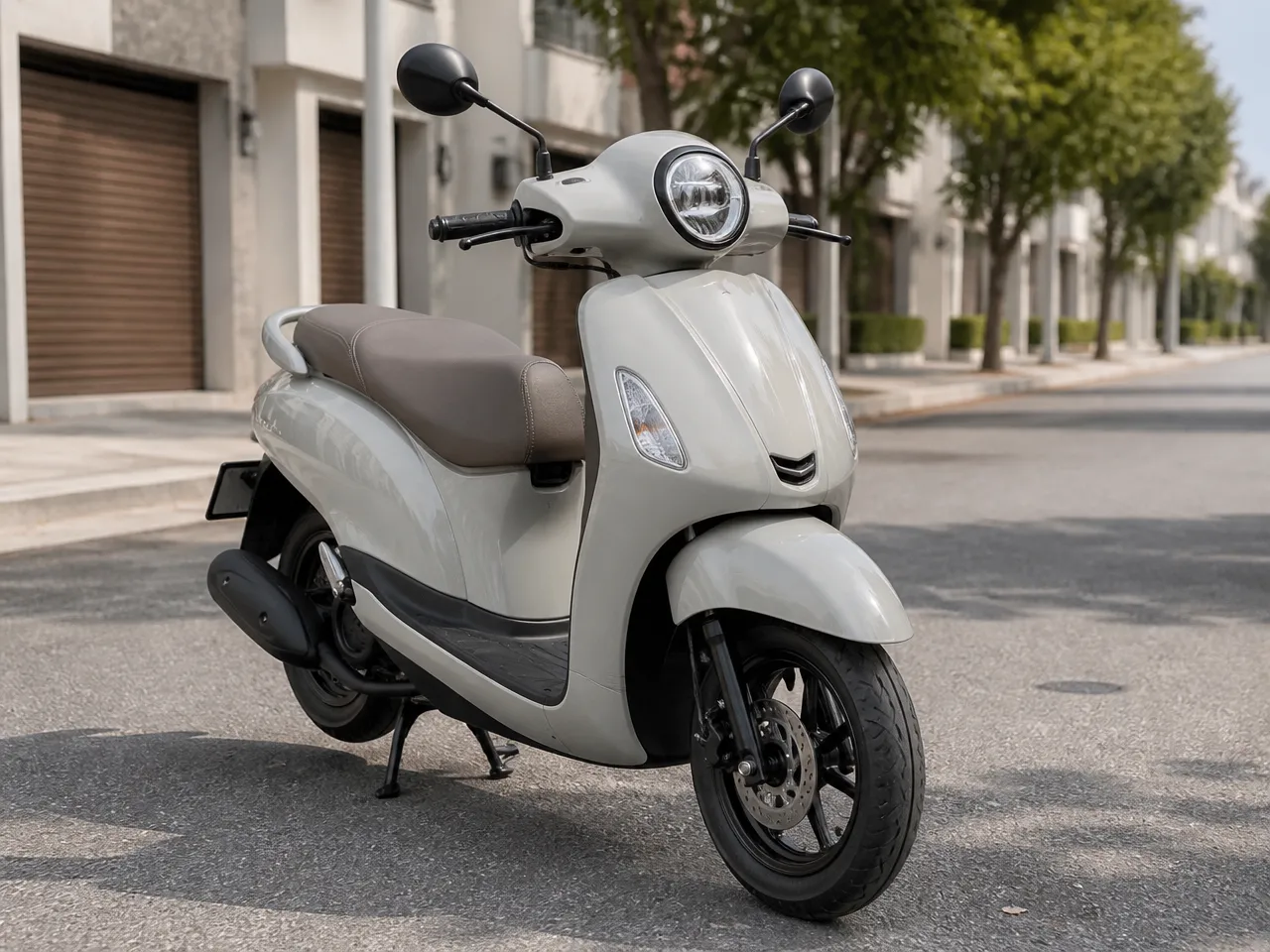 Yamaha Grand Filano Hybrid 125 — ด้านหน้า
