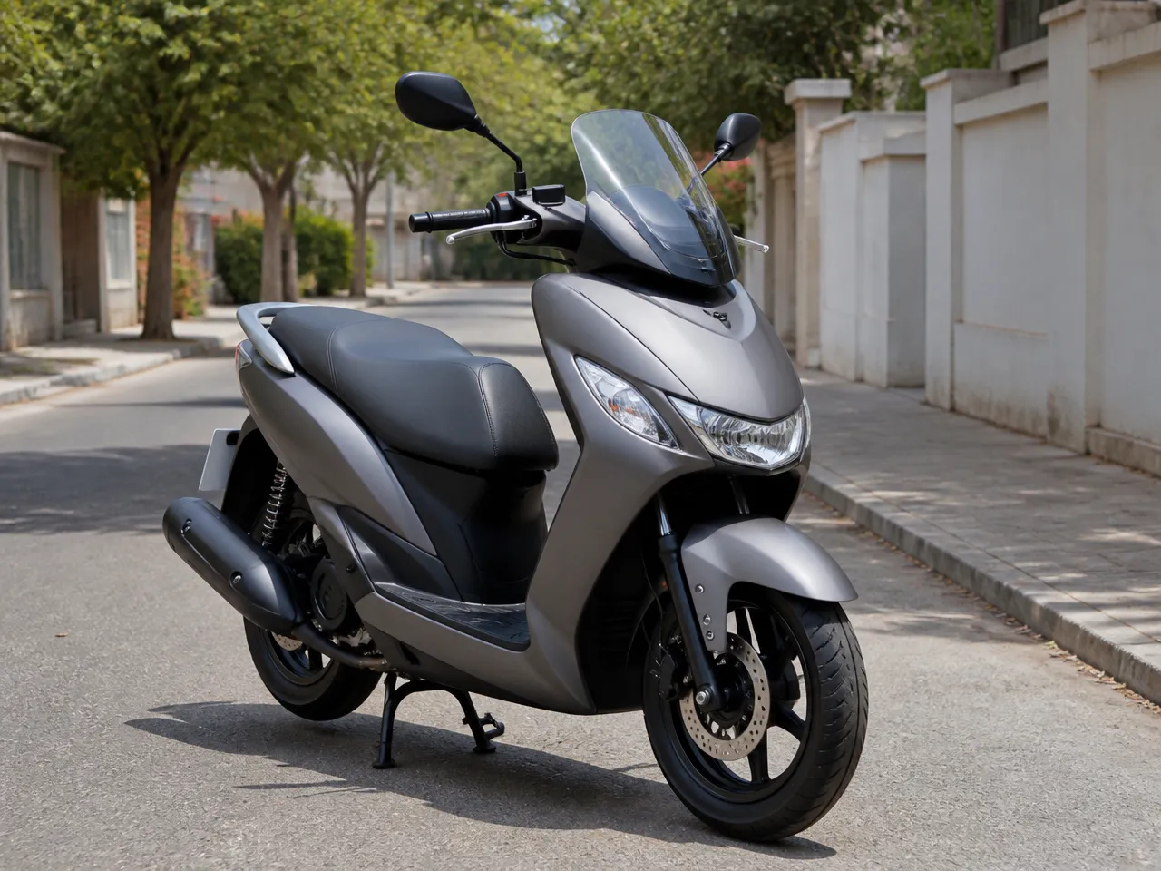 Yamaha GT 125 — avant