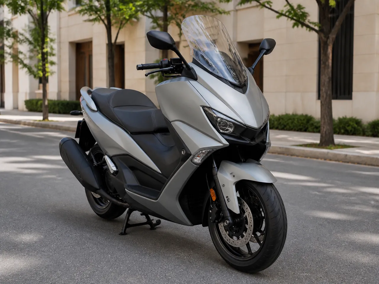 Yamaha TMAX 560 — спереди