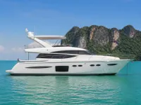 Princess 60 Fly — side
