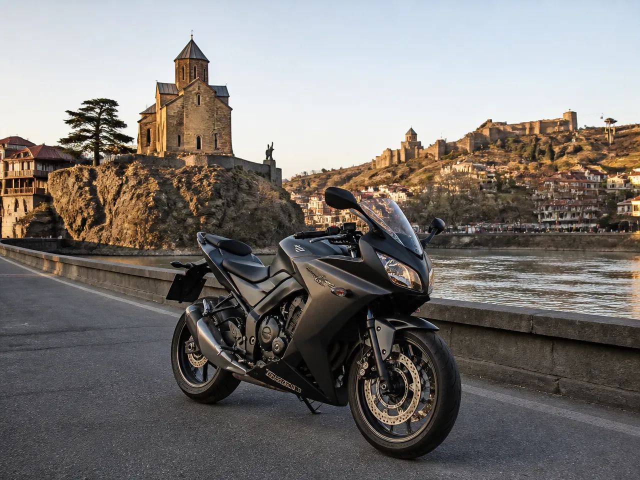 Honda CBR500R — ön