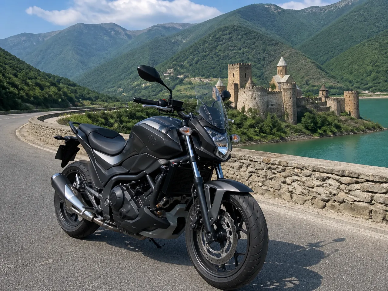 Honda NC750S — წინა