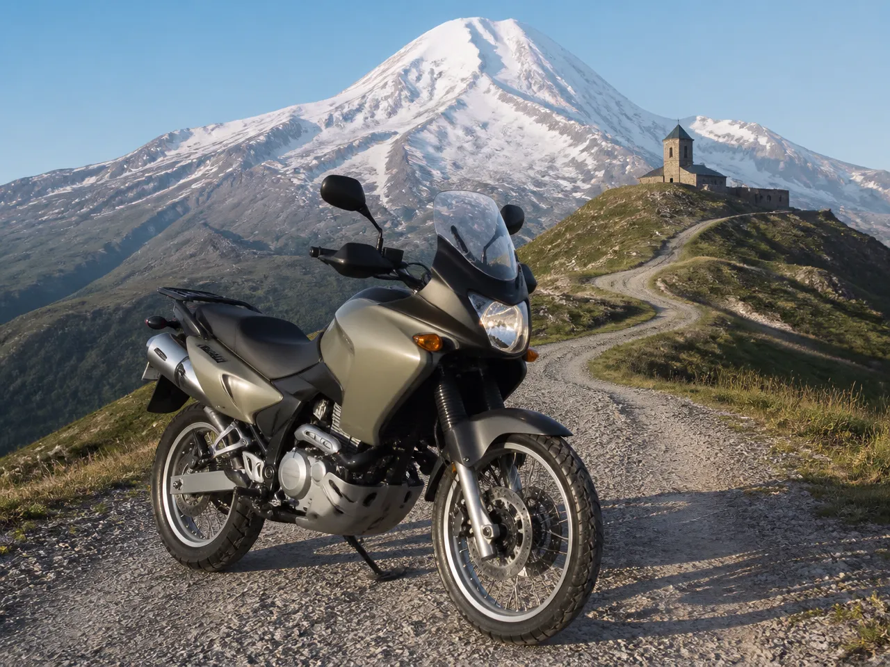 Honda XL650 Transalp — front