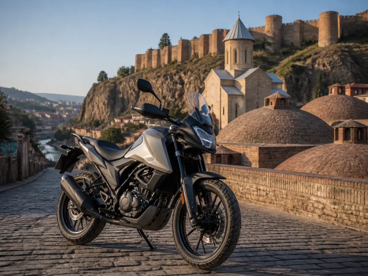 KTM 390 Adventure — წინა
