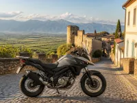 Suzuki DL650 XT V-Strom — сбоку