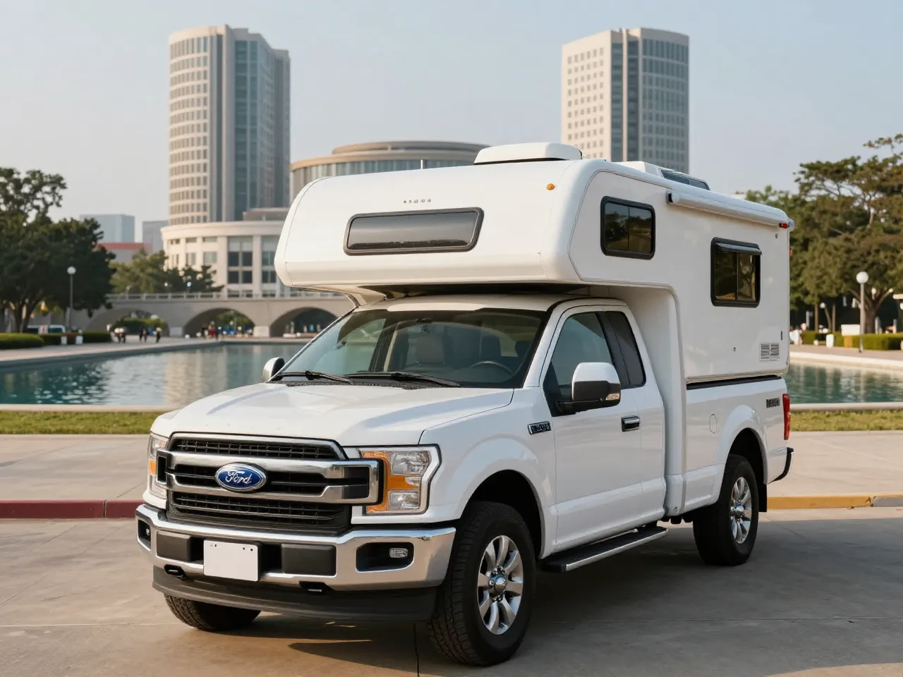 Ford EZ Truck Camper — 正面