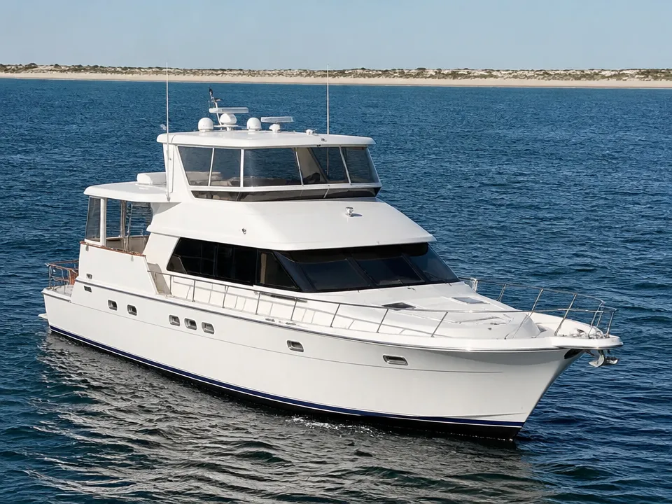 Hatteras 61 Cockpit Motoryacht