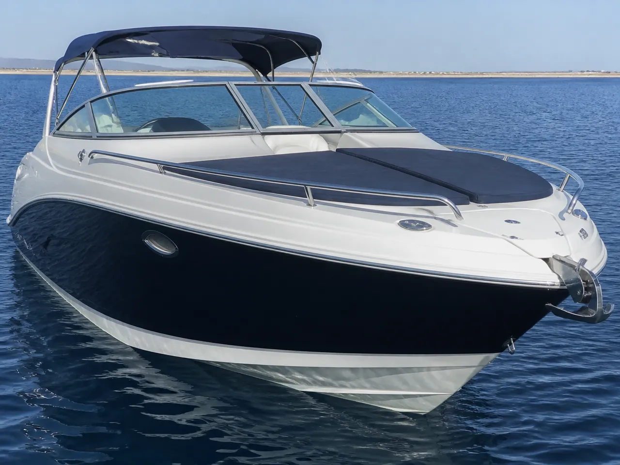 Poliesterboat Marion 750 — voorzijde
