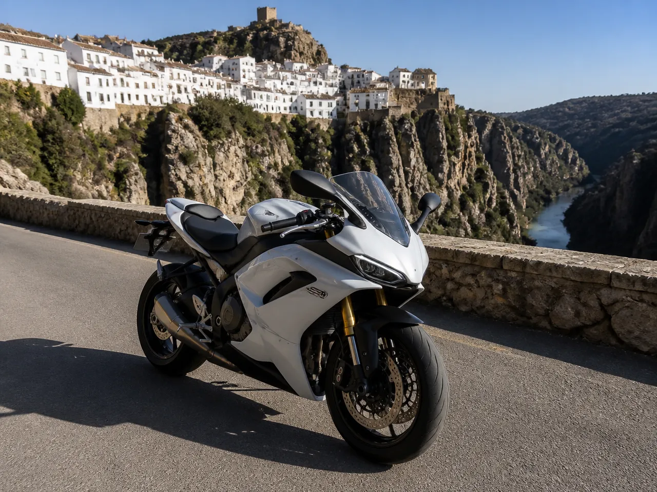 CFMOTO 675SR-R — anteriore