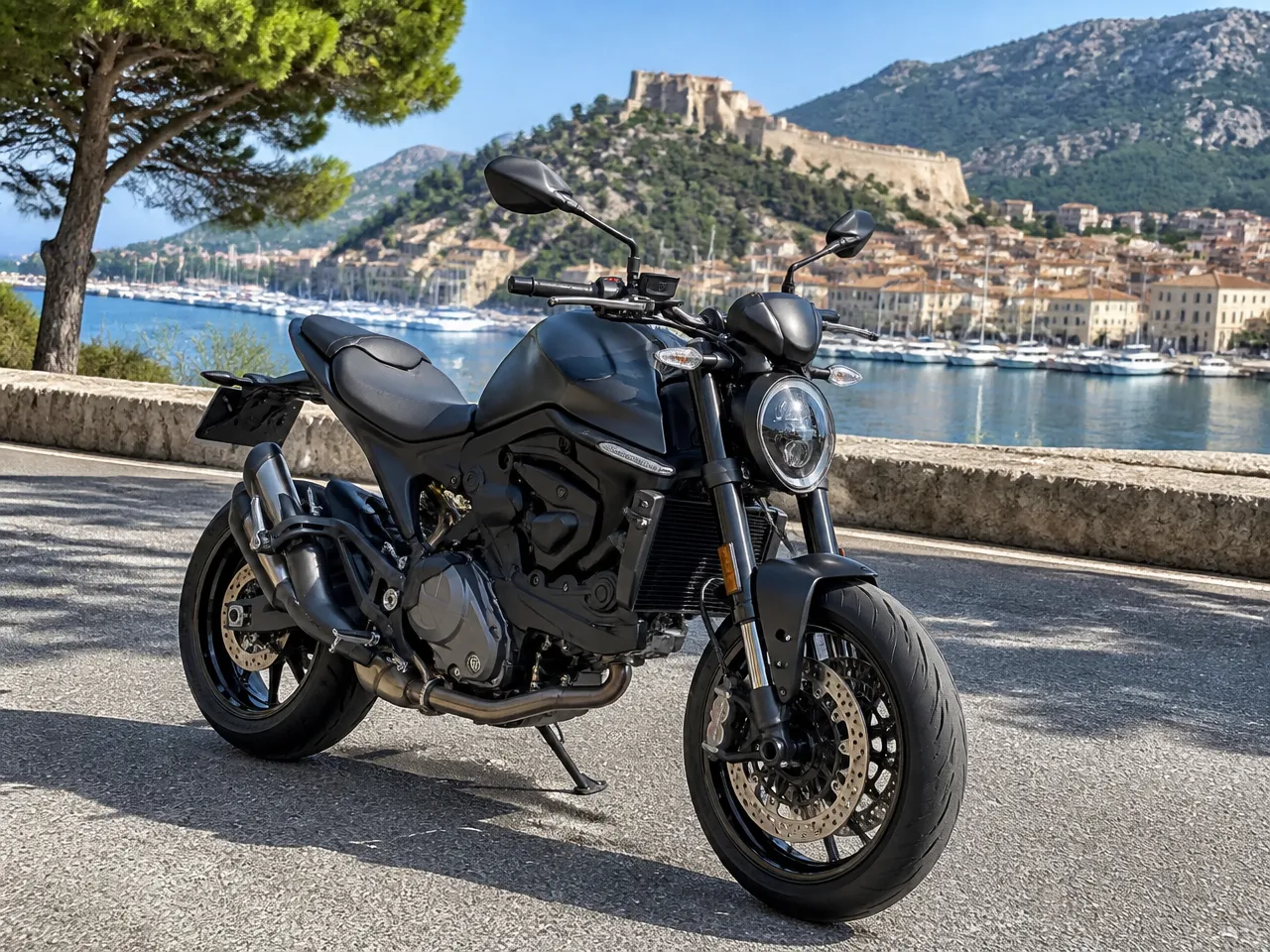 Ducati Monster 937 — спереди