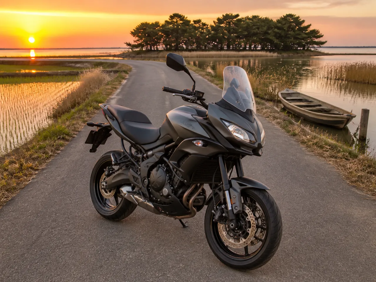 Kawasaki Versys 650 — front