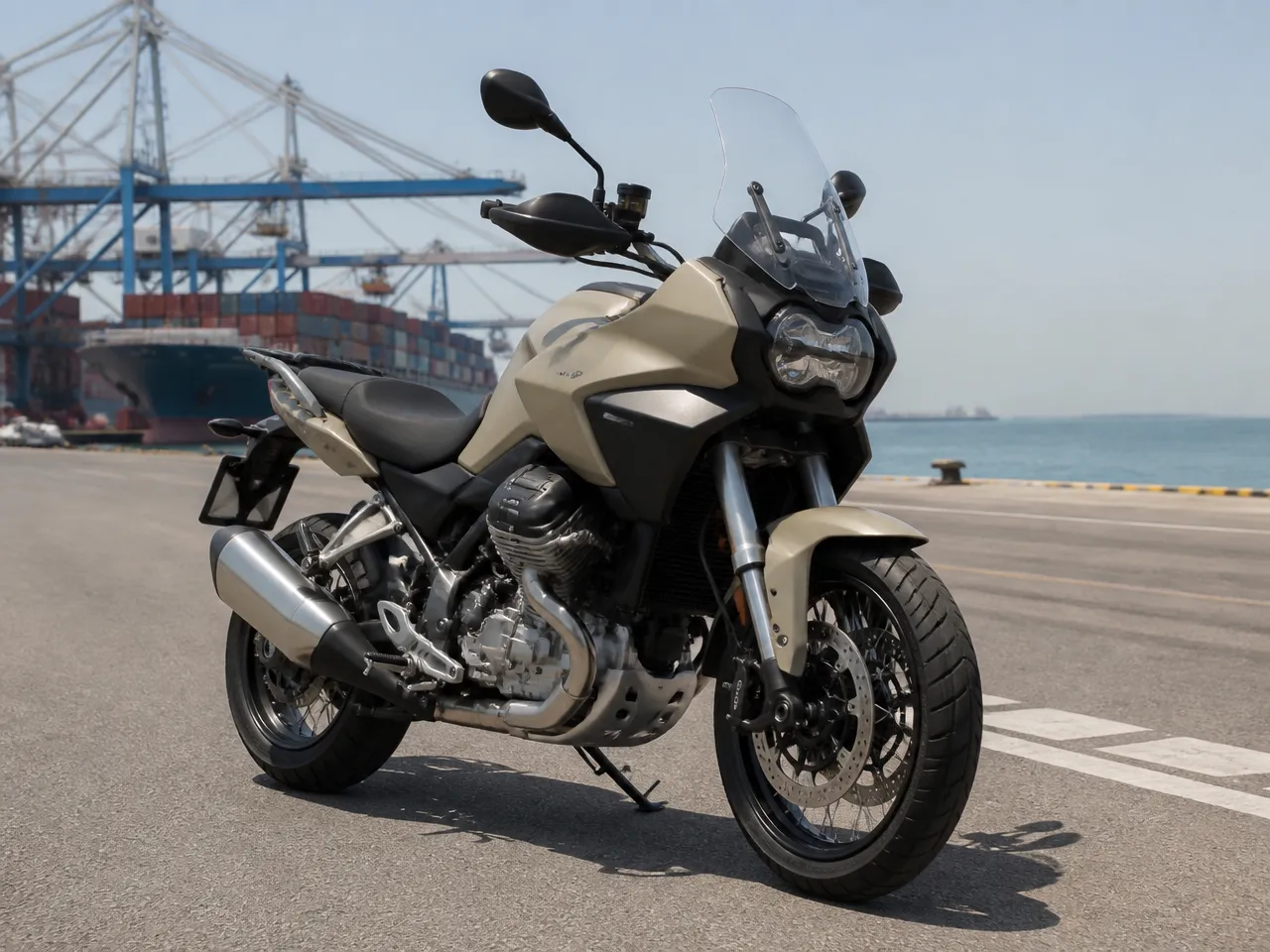 Moto Guzzi Stelvio — vorn