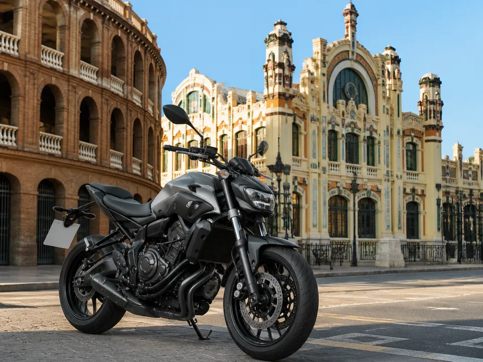 Yamaha MT-07 A2 ABS