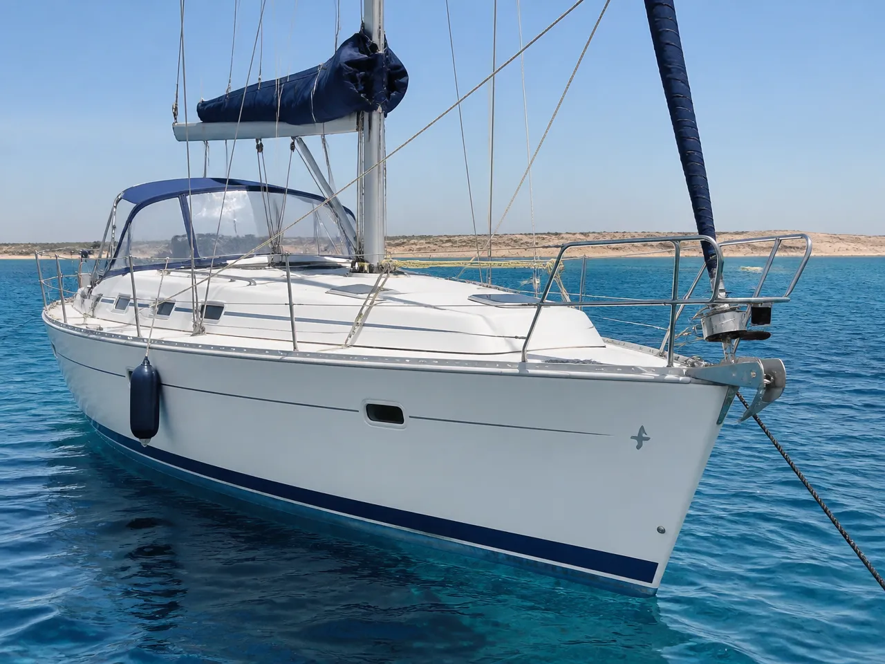 Beneteau 393 — front
