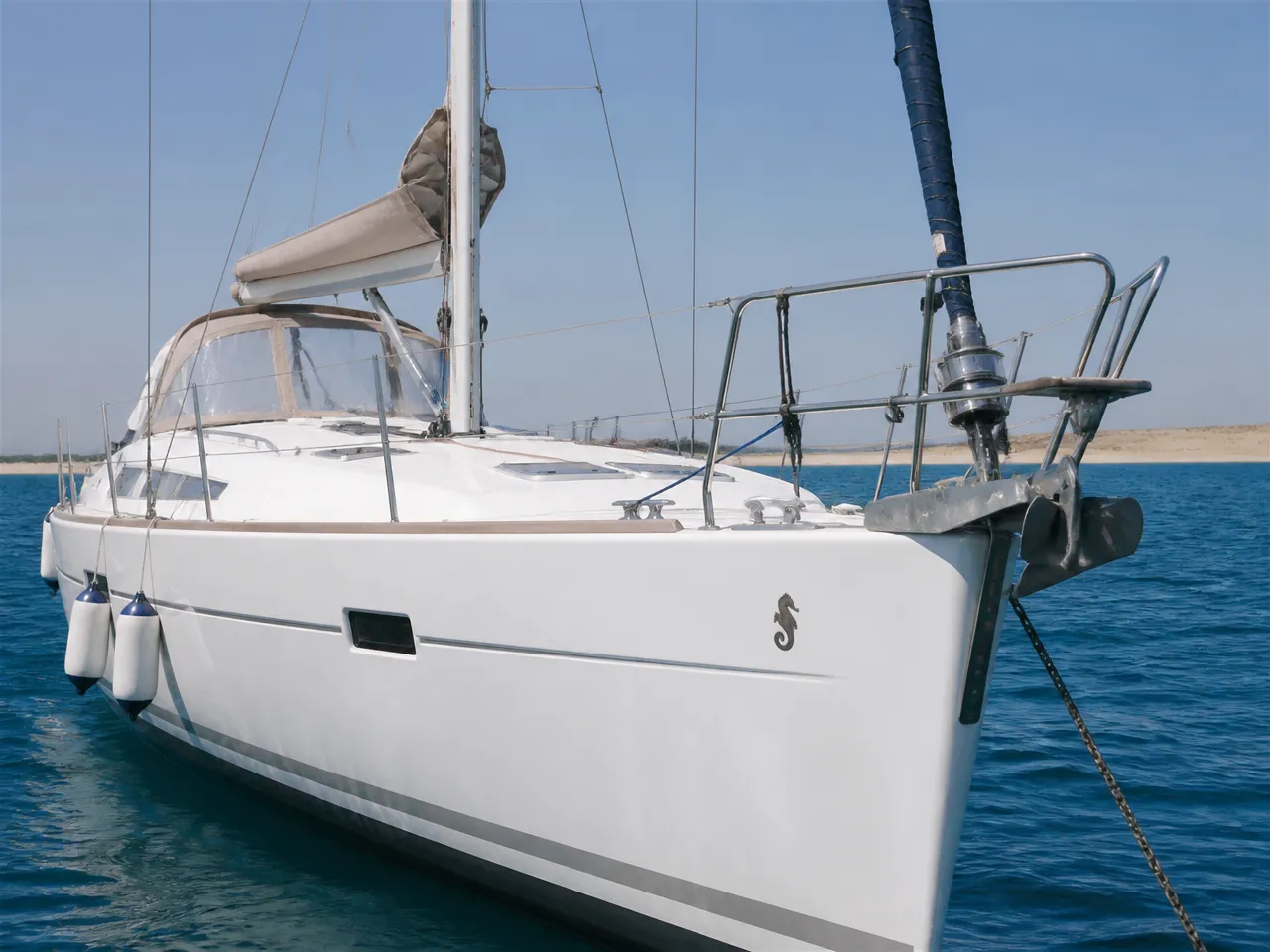 Beneteau Oceanis 523 — vorn
