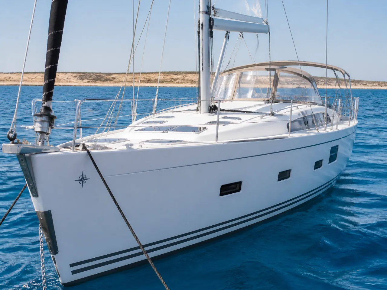 Dufour 525 Grand Large — anteriore